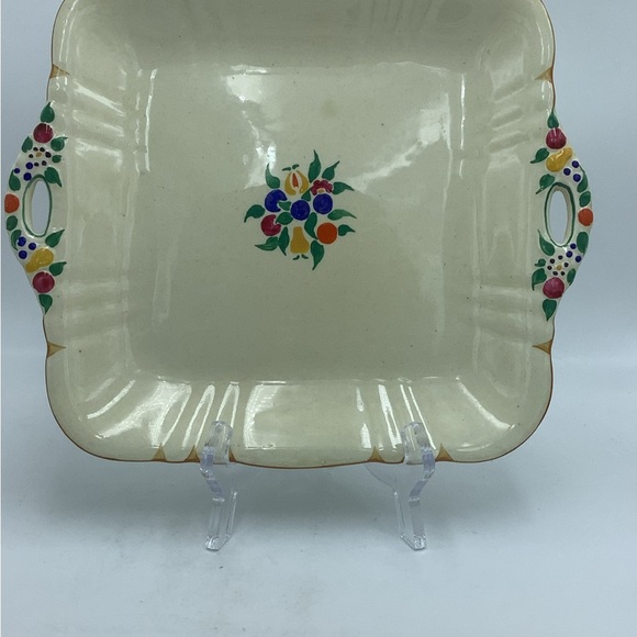 Vintage Masons England  Ironstone Square Platter with Handles - Picture 2 of 9